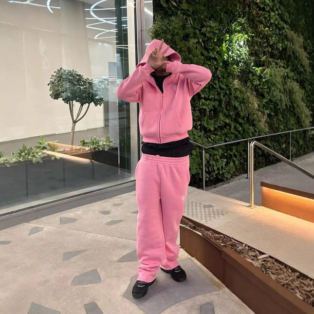 Hip Hop Zipper Sports Tracksuit