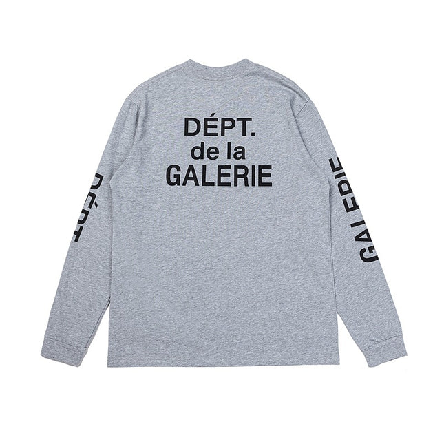GALLERY DEPT Classic Letter Print Long Sleeve Tee