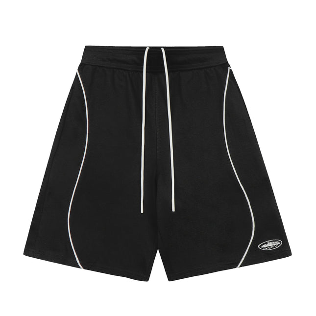 corteiz street embroidery zipper vest Alcatraz shorts new set