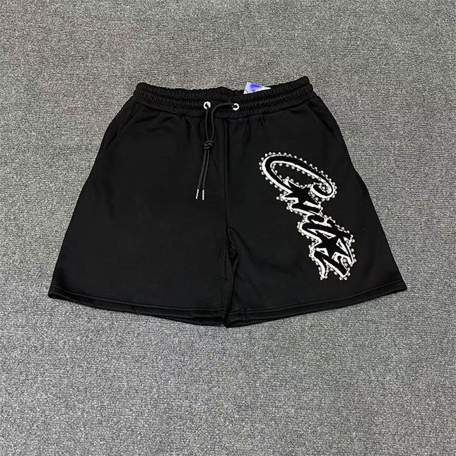 corteiz street embroidery zipper vest Alcatraz shorts new set