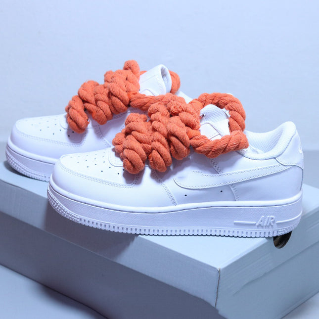 Nike Air Force 1 with Chunky Rope Laces