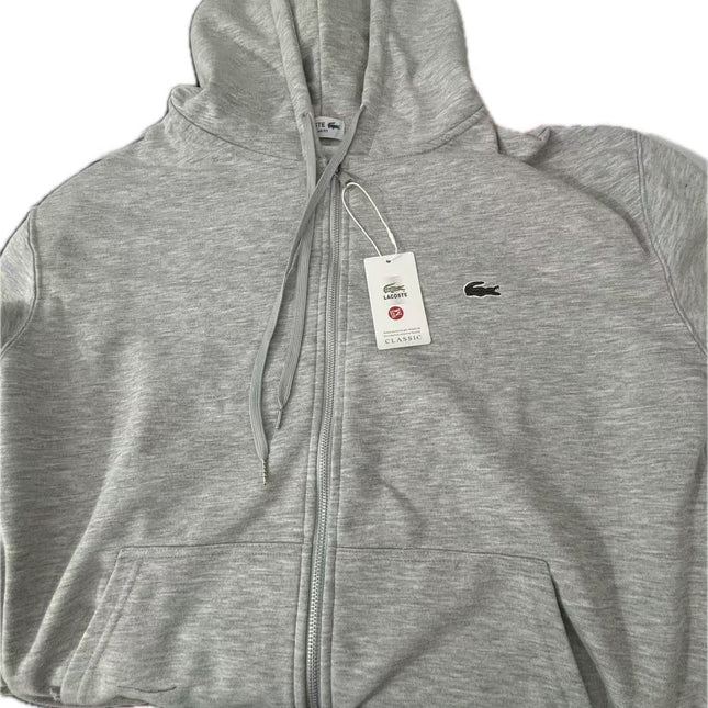 Classic burberry hooded zipper pullover