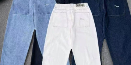 BAGGY trendy brand loose trousers DENIM PANTS jeans