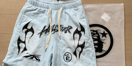 Saint Vintage shorts, cropped pants, high street baggy trousers