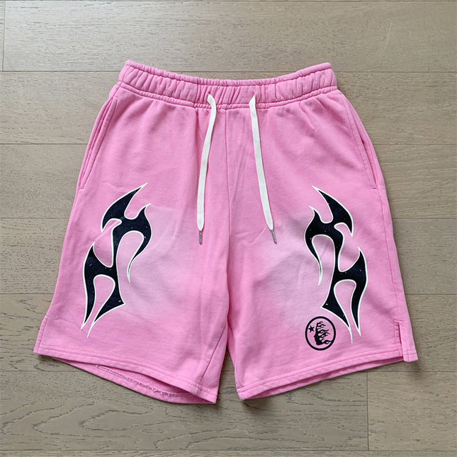 Saint Vintage shorts, cropped pants, high street baggy trousers