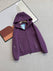 S / Dark purple coat