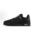 L8 Empty Rubber Trendy Shoes - Black Warrior
