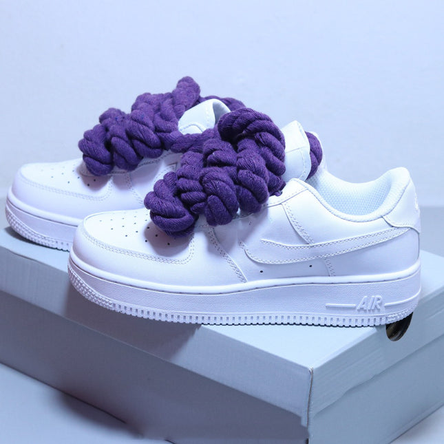 Nike Air Force 1 with Chunky Rope Laces