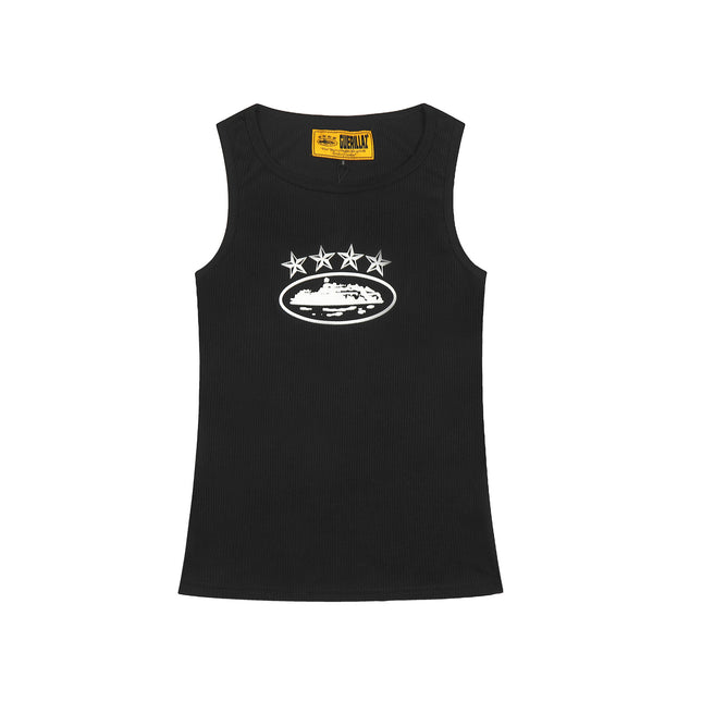 Corteiz 4Starz Alcatraz Tank Top Crew Neck Vest