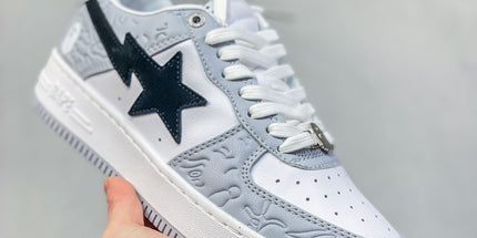 BAPE Patent Casual Shoes Sneakers