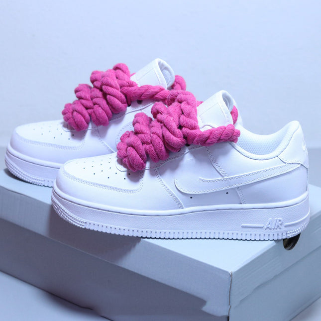 Nike Air Force 1 with Chunky Rope Laces
