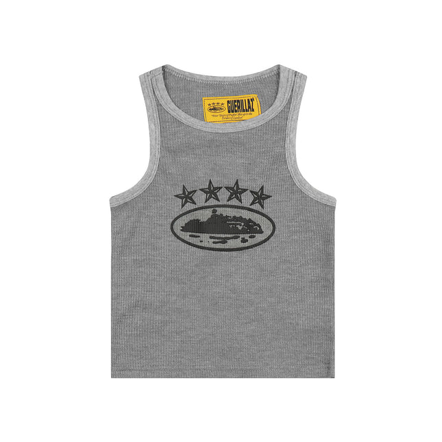 Corteiz 4Starz Alcatraz Tank Top Crew Neck Vest