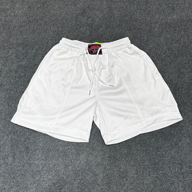 corteiz street embroidery zipper vest Alcatraz shorts new set
