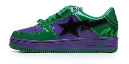 BAPE Patent Casual Shoes Sneakers