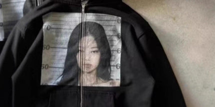 Y2K sweatshirt Harajuku jacket gothic style for men and women