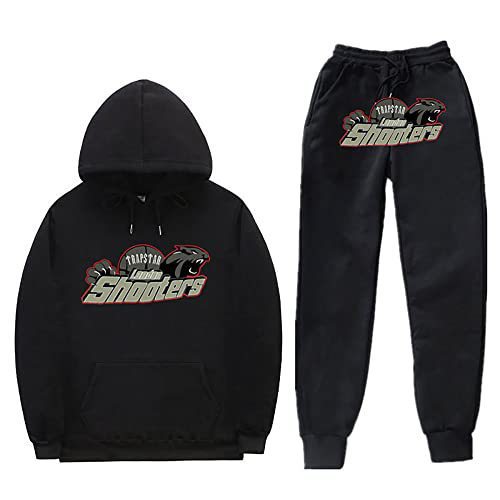 Unisex Trendy Hooded Fleece Sweatshirt Sports Suit