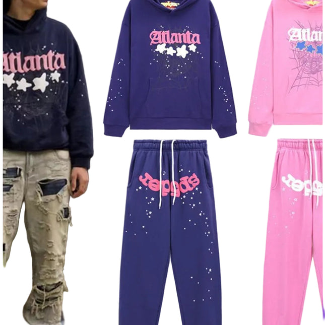 Sp5der tracksuit and streetwear styles
