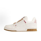 L8 hollow rubber trendy shoes - white raw rubber