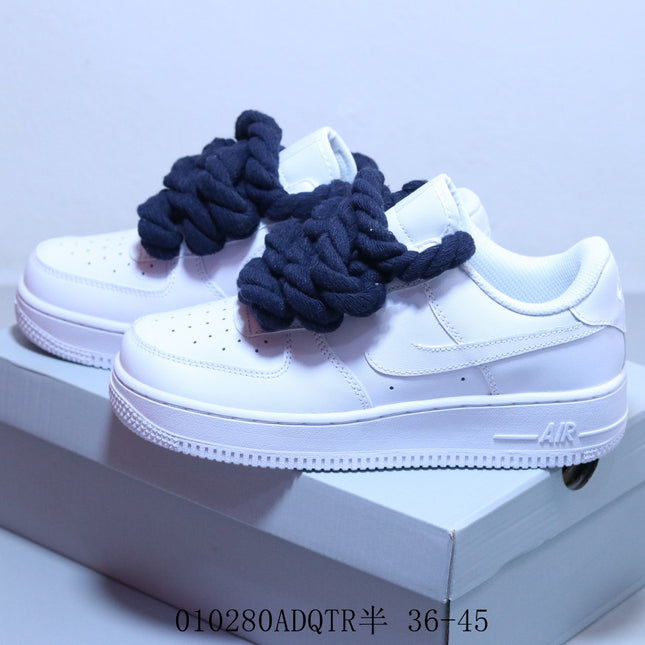 Nike Air Force 1 with Chunky Rope Laces