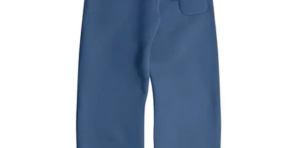 Y2K Retro Streetwear Hoodie Set Blue trousers Mldrip