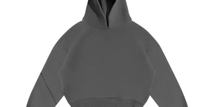 Y2K Retro Streetwear Hoodie Set Dark gray hoodie Mldrip