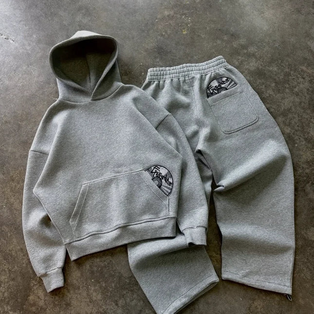 Casual tracksuit pullovers Gothic Harajuku loose