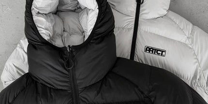 Unisex Winter Down Coat – Warm Hooded Solid Color Streetwear Mldrip