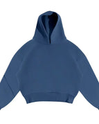 Blue hoodie