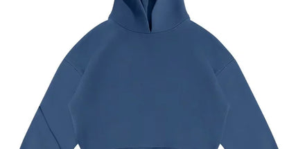 Y2K Retro Streetwear Hoodie Set Blue hoodie Mldrip