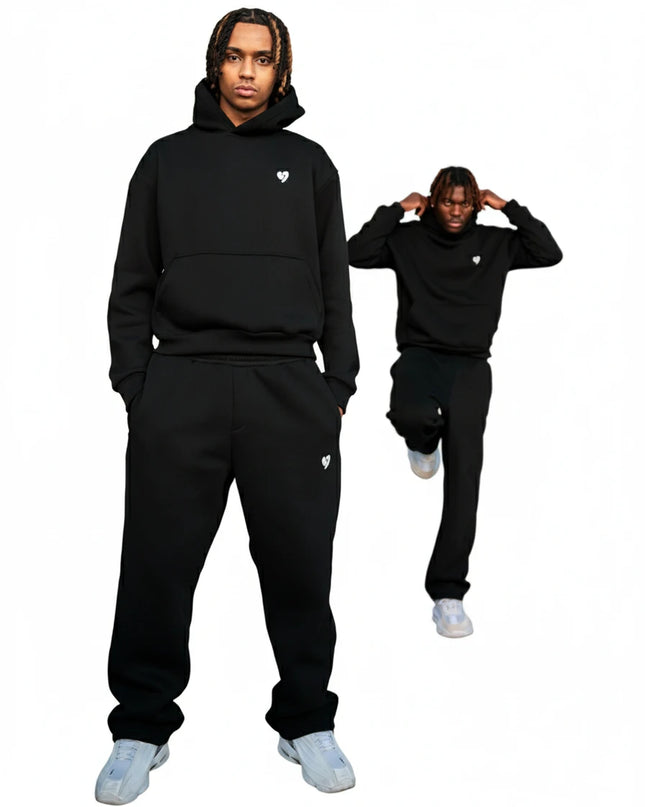 Y2K Men’s Streetwear Set – Retro Harajuku Sportswear Outfit