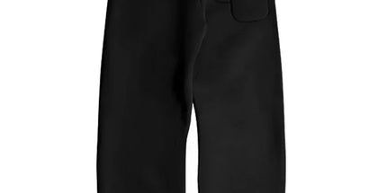 Y2K Retro Streetwear Hoodie Set Black trousers Mldrip