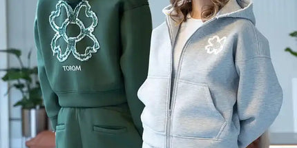 Embroidered Zip Hoodie & Pants Set Men Streetwear 2-Piece Tracksuit Mldrip