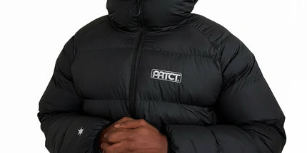 Unisex Winter Down Coat – Warm Hooded Solid Color Streetwear Mldrip