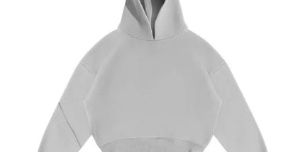Y2K Retro Streetwear Hoodie Set Gray hoodie Mldrip