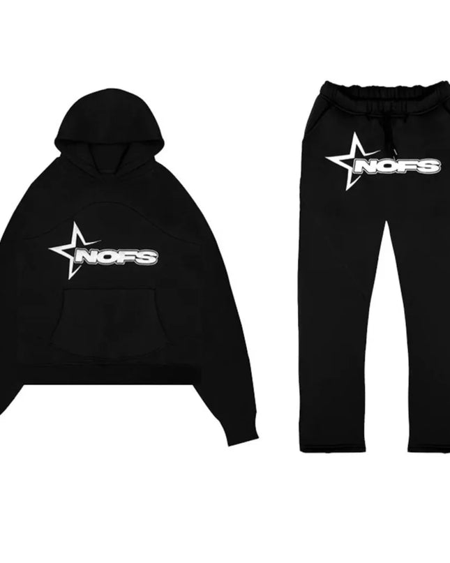 Y2K Gothic Streetwear Hoodie Set Mldrip