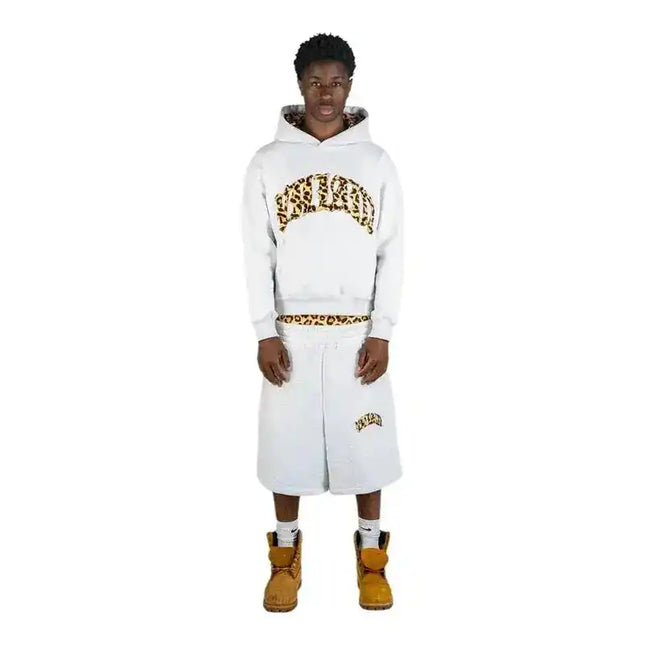 Y2K Leopard Patchwork 3-Piece Set Unisex Mldrip