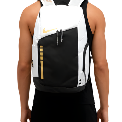 Elite Backpack White Gold – main product image