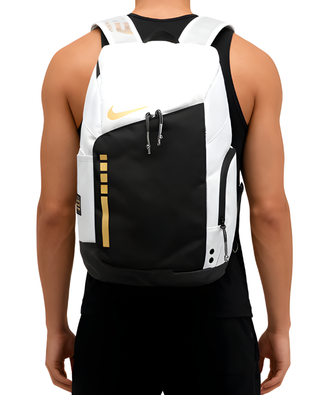 Elite Backpack White Gold – main product image