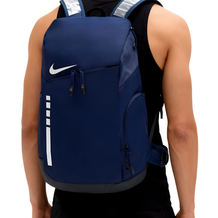 Elite Backpack Navy White – main product image