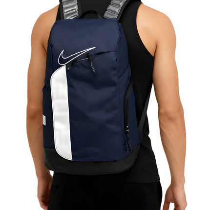 Elite Backpack Navy White – main product image