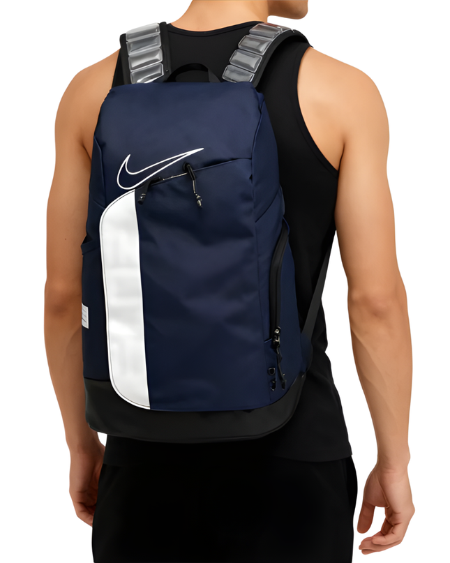 Elite Backpack Navy White – main product image