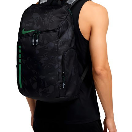 Elite Backpack Black Green – main product image