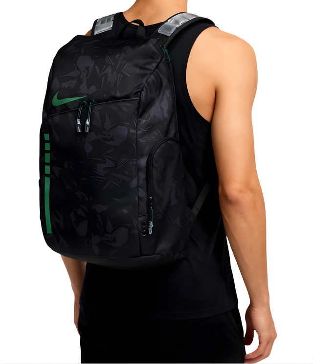 Elite Backpack Black Green – main product image