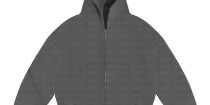 Casual, simple, and stylish hooded cardigan Dark gray zipper 2207 XXXL Mldrip