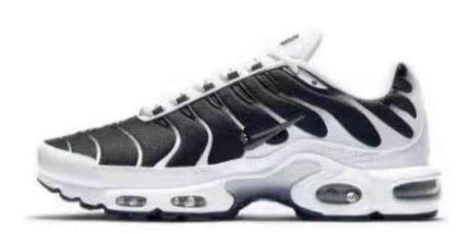 Mesh Air Cushion Sports Shoes White black 45 Mldrip