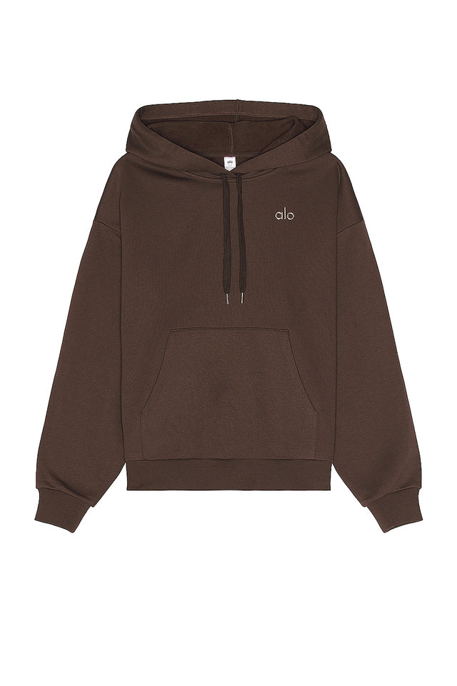 Alo Accolade Hoodie Espresso