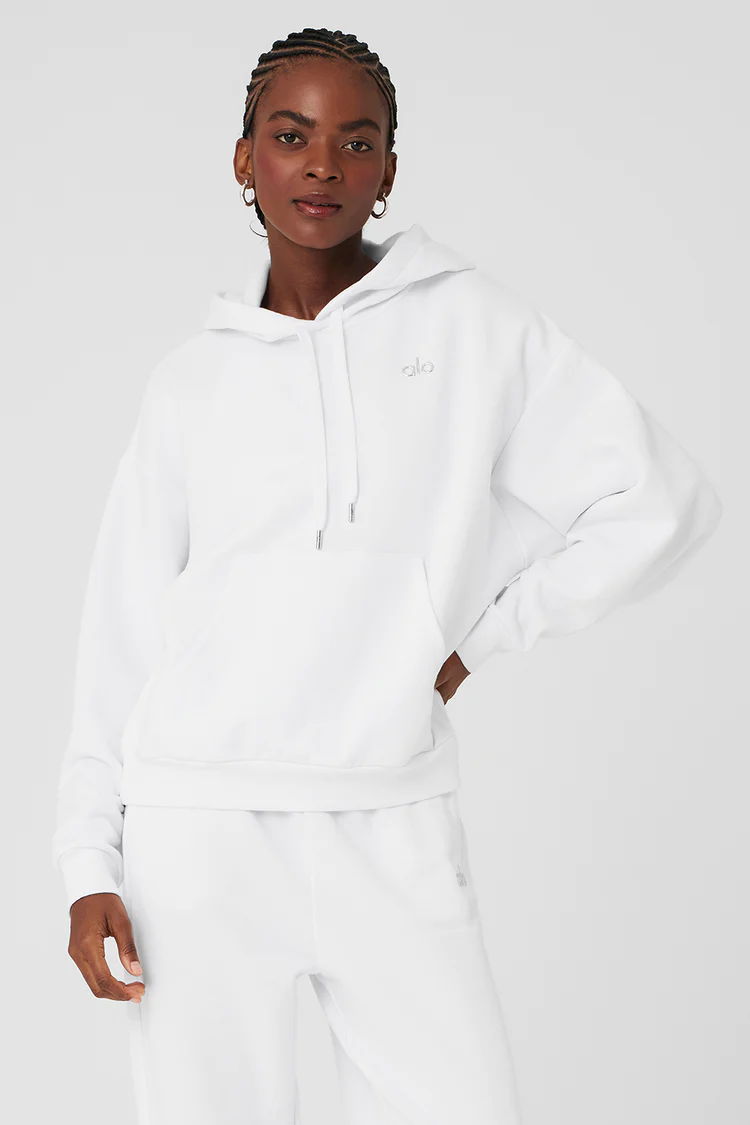 Alo Accolade Hoodie White