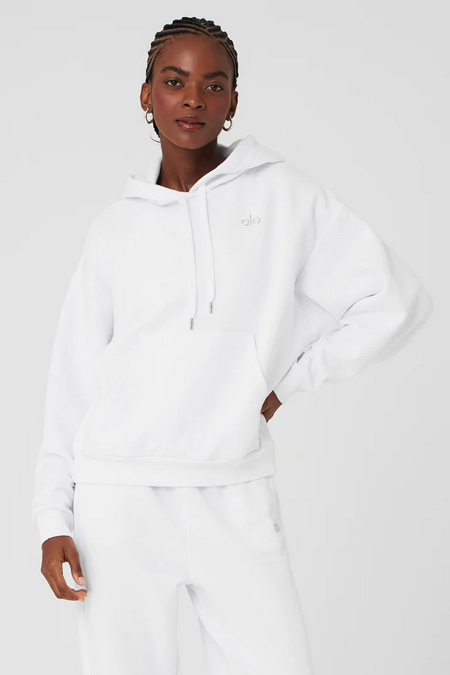 Alo Accolade Hoodie White