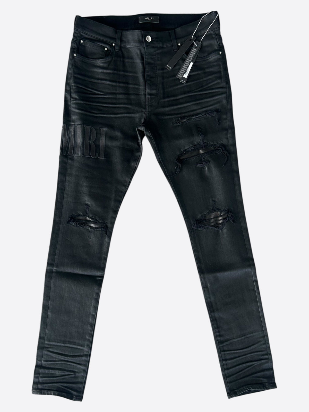 AMIRI Core Appliqué Jeans – Black / Tonal