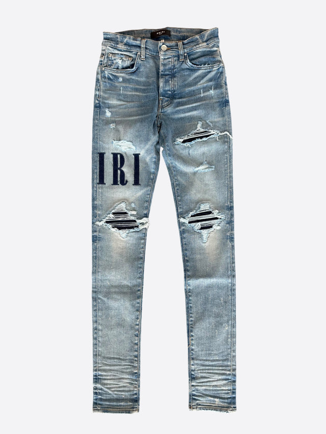 AMIRI Core Appliqué Jeans – Clay Indigo / Blue